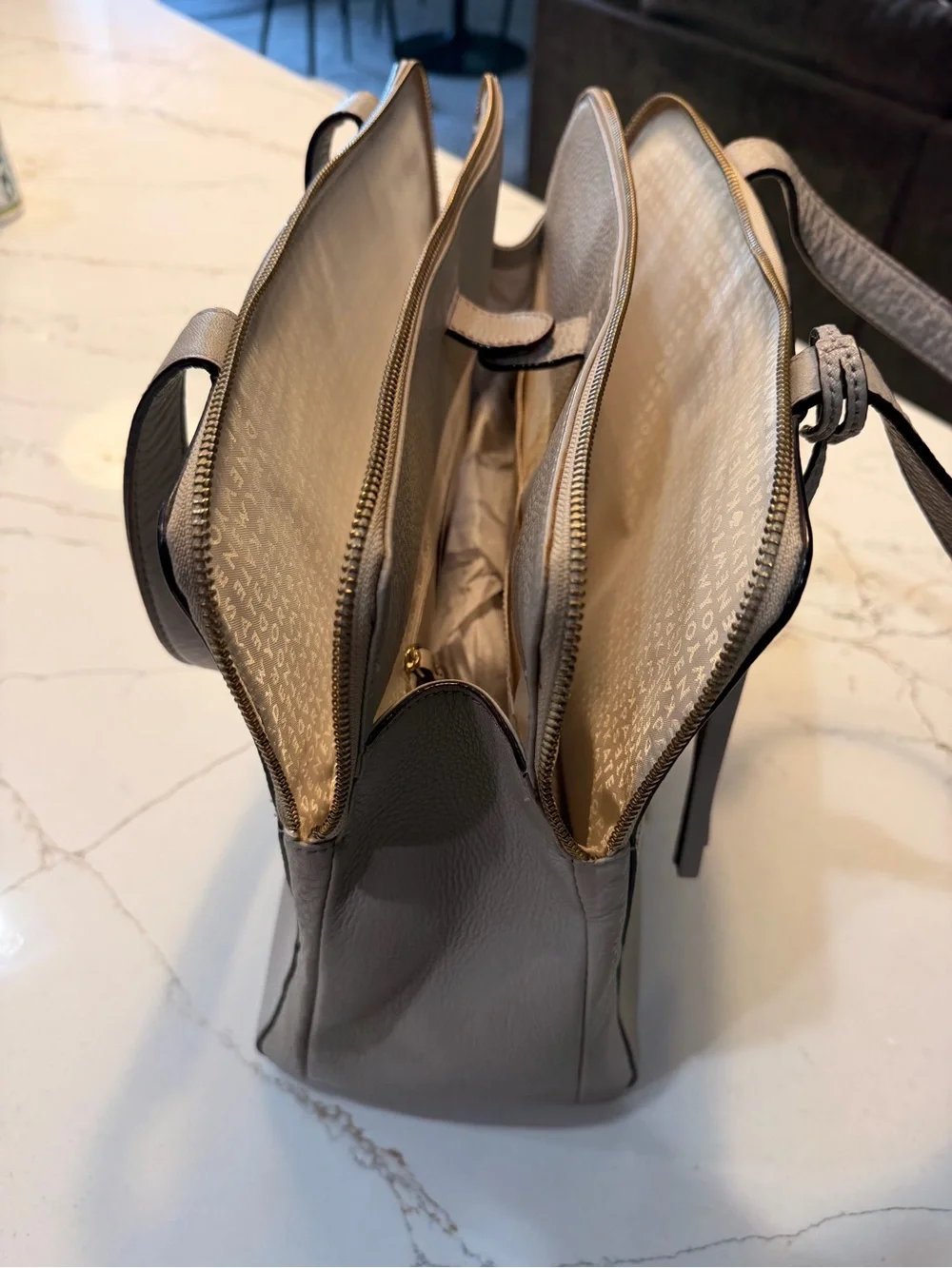 Kate spade medium grey bag